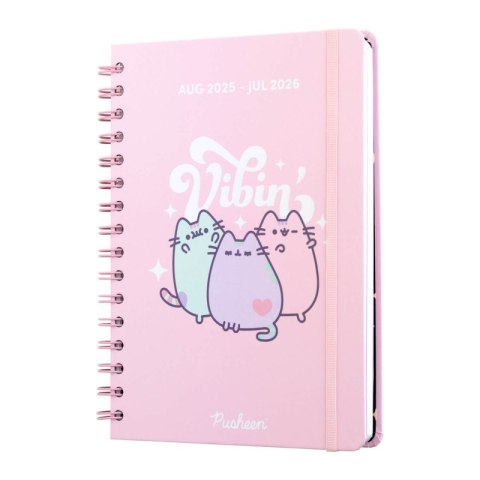 Pusheen - Kalendarz / Planner tygodniowy A5 2025/2026 Pusheen - Kalendarz / Planner tygodniowy A5 2025/2026