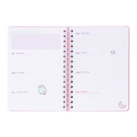 Pusheen - Kalendarz / Planner tygodniowy A5 2025/2026 Pusheen - Kalendarz / Planner tygodniowy A5 2025/2026