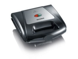 SEVERIN SANDWICH-TOSTER, 3 WYMIENNE NIEPRZYWIERAJĄCE PŁYTY DO KANAPEK, GRILLOWANIA I GOFRÓW, MOC 1000W SA2968