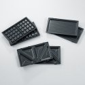 SEVERIN SANDWICH-TOSTER, 3 WYMIENNE NIEPRZYWIERAJĄCE PŁYTY DO KANAPEK, GRILLOWANIA I GOFRÓW, MOC 1000W SA2968