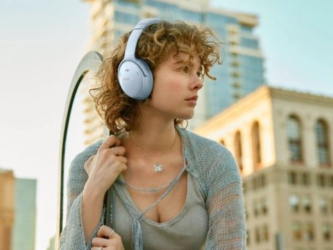 Bose QC Headphones blue Bose QC Headphones blue