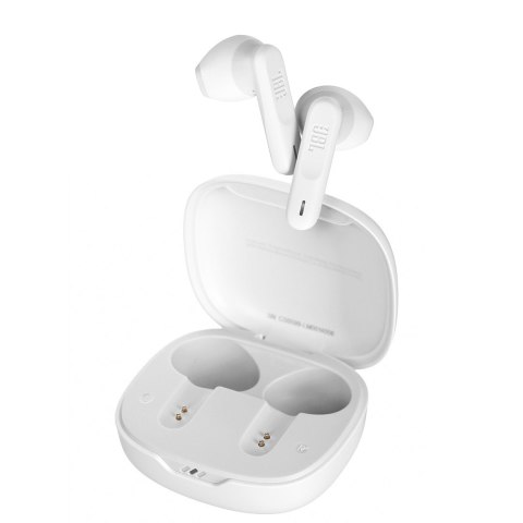 Słuchawki JBL Vibe Flex (białe, bezprzewodowe) Słuchawki JBL Vibe Flex (białe, bezprzewodowe)