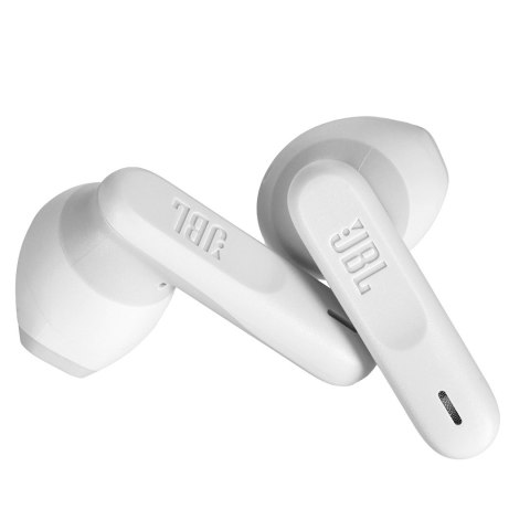 Słuchawki JBL Vibe Flex (białe, bezprzewodowe) Słuchawki JBL Vibe Flex (białe, bezprzewodowe)