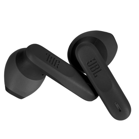 Słuchawki JBL Vibe Flex (czarne, bezprzewodowe) Słuchawki JBL Vibe Flex (czarne, bezprzewodowe)