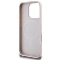 Guess 4G Ring Classic Logo MagSafe - Etui iPhone 16 Pro Max (różowy)