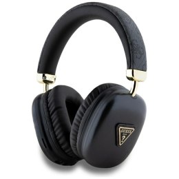 Guess 4G Triangle Logo - Bezprzewodowe słuchawki nauszne Bluetooth V5.3 (czarny)