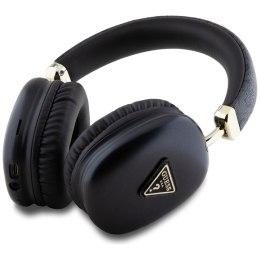 Guess 4G Triangle Logo - Bezprzewodowe słuchawki nauszne Bluetooth V5.3 (czarny)