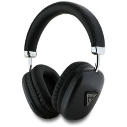 Guess Metallic Triangle Logo - Bezprzewodowe słuchawki nauszne Bluetooth V5.3 (czarny)