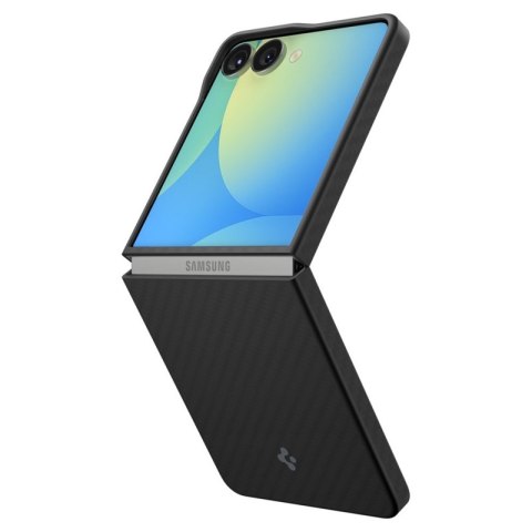 Spigen Airskin Aramid - Etui do Samsung Galaxy Z Flip 7 (Black) Spigen Airskin Aramid - Etui do Samsung Galaxy Z Flip 7 (Black)