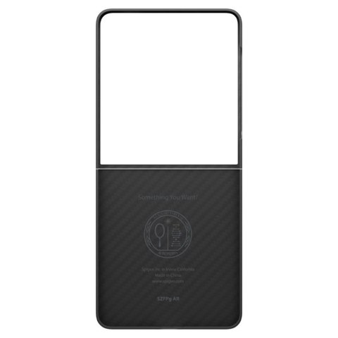 Spigen Airskin Aramid - Etui do Samsung Galaxy Z Flip 7 (Black) Spigen Airskin Aramid - Etui do Samsung Galaxy Z Flip 7 (Black)