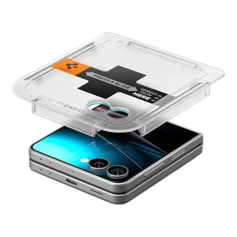 Spigen GLAS.TR EZ Fit HD - Szkło hartowane do Samsung Galaxy Z Flip 7 Spigen GLAS.TR EZ Fit HD - Szkło hartowane do Samsung Galaxy Z Flip 7