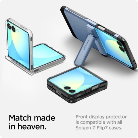Spigen GLAS.TR EZ Fit HD - Szkło hartowane do Samsung Galaxy Z Flip 7 Spigen GLAS.TR EZ Fit HD - Szkło hartowane do Samsung Galaxy Z Flip 7