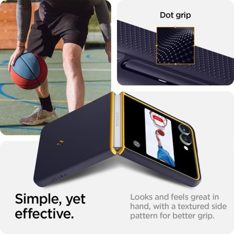 Spigen Nano Pop Mag MagSafe - Etui do Samsung Galaxy Z Flip 7 (Blueberry Navy) Spigen Nano Pop Mag MagSafe - Etui do Samsung Galaxy Z Flip 7 (Blueberry Navy)