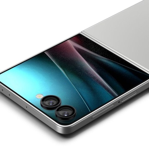 Spigen Optik Pro HD GLAS.TR EZ Fit Camera Protector 2-Pack - Szkło ochronne na obiektyw do Samsung Galaxy Z Flip 7 (Czarny) Spigen Optik Pro HD GLAS.TR EZ Fit Camera Protector 2-Pack - Szkło ochronne na obiektyw do Samsung Galaxy Z Flip 7 (Czarny)