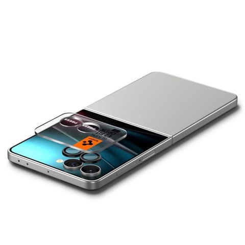 Spigen Optik Pro HD GLAS.TR EZ Fit Camera Protector 2-Pack - Szkło ochronne na obiektyw do Samsung Galaxy Z Flip 7 (Czarny) Spigen Optik Pro HD GLAS.TR EZ Fit Camera Protector 2-Pack - Szkło ochronne na obiektyw do Samsung Galaxy Z Flip 7 (Czarny)