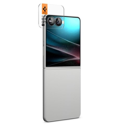 Spigen Optik Pro HD GLAS.TR EZ Fit Camera Protector 2-Pack - Szkło ochronne na obiektyw do Samsung Galaxy Z Flip 7 (Czarny) Spigen Optik Pro HD GLAS.TR EZ Fit Camera Protector 2-Pack - Szkło ochronne na obiektyw do Samsung Galaxy Z Flip 7 (Czarny)