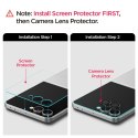 Spigen Optik Pro HD GLAS.TR EZ Fit Camera Protector 2-Pack - Szkło ochronne na obiektyw do Samsung Galaxy Z Flip 7 (Czarny)