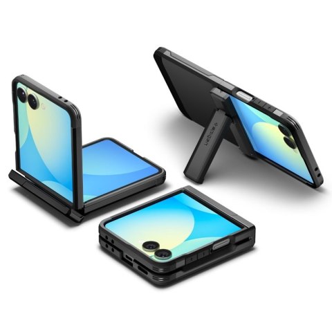 Spigen Tough Armor Pro Mag MagSafe - Etui do Samsung Galaxy Z Flip 7 (Black) Spigen Tough Armor Pro Mag MagSafe - Etui do Samsung Galaxy Z Flip 7 (Black)
