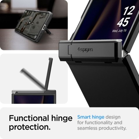 Spigen Tough Armor Pro Mag MagSafe - Etui do Samsung Galaxy Z Flip 7 (Black) Spigen Tough Armor Pro Mag MagSafe - Etui do Samsung Galaxy Z Flip 7 (Black)