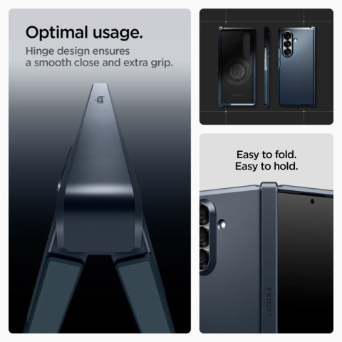 Spigen Tough Armor Pro Mag MagSafe - Etui do Samsung Galaxy Z Fold 7 (Metal Slate) Spigen Tough Armor Pro Mag MagSafe - Etui do Samsung Galaxy Z Fold 7 (Metal Slate)