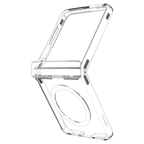 Spigen Ultra Hybrid Pro Mag MagSafe - Etui do Samsung Galaxy Z Flip 7 (Clear/White) Spigen Ultra Hybrid Pro Mag MagSafe - Etui do Samsung Galaxy Z Flip 7 (Clear/White)