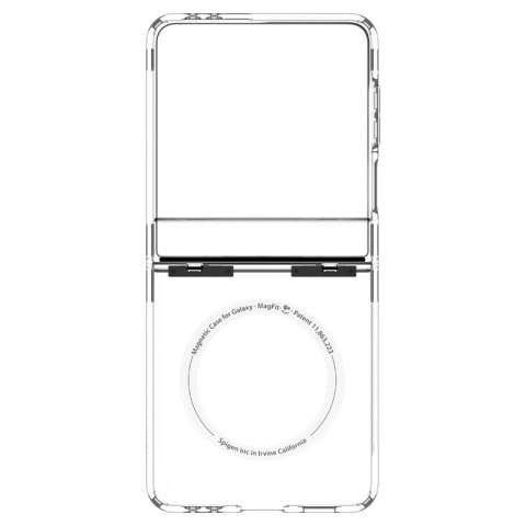 Spigen Ultra Hybrid Pro Mag MagSafe - Etui do Samsung Galaxy Z Flip 7 (Clear/White) Spigen Ultra Hybrid Pro Mag MagSafe - Etui do Samsung Galaxy Z Flip 7 (Clear/White)