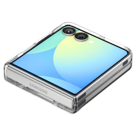 Spigen Ultra Hybrid Pro Mag MagSafe - Etui do Samsung Galaxy Z Flip 7 (Clear/White) Spigen Ultra Hybrid Pro Mag MagSafe - Etui do Samsung Galaxy Z Flip 7 (Clear/White)