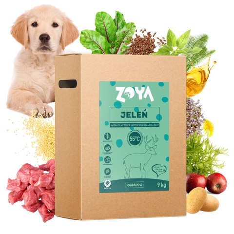 ZOYA COLDPRO Jeleń sucha karma dla psa 9kg ZOYA COLDPRO Jeleń sucha karma dla psa 9kg