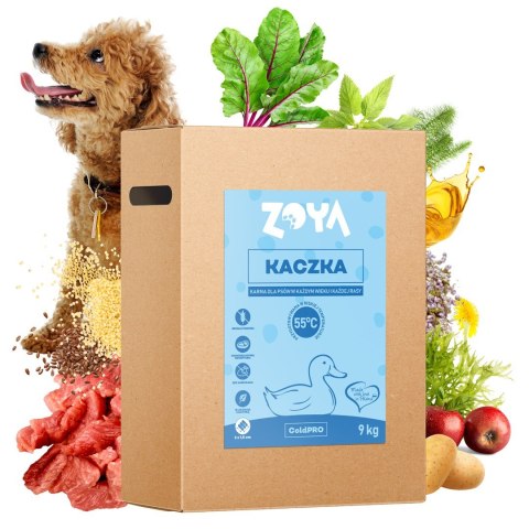 ZOYA COLDPRO Kaczka sucha karma dla psa 9kg ZOYA COLDPRO Kaczka sucha karma dla psa 9kg
