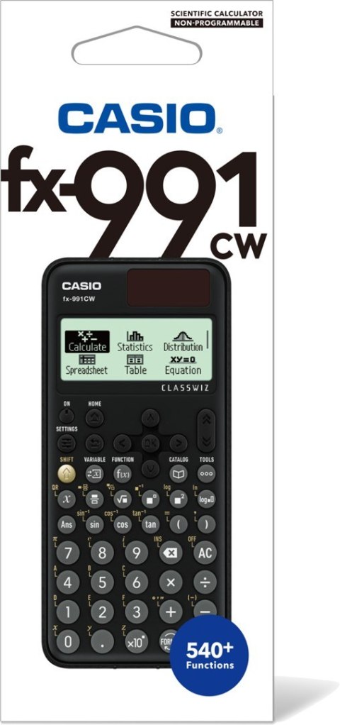 CASIO FX-991CW KALKULATOR NAUKOWY BOX CASIO FX-991CW KALKULATOR NAUKOWY BOX