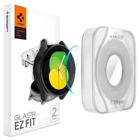 Spigen GLAS.TR EZ FIT 2-Pack - Szkło hartowane do Samsung Galaxy Watch 4 / 5 44 mm (2 szt) Spigen GLAS.TR EZ FIT 2-Pack - Szkło hartowane do Samsung Galaxy Watch 4 / 5 44 mm (2 szt)