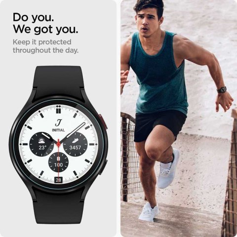 Spigen GLAS.TR EZ FIT 2-Pack - Szkło hartowane do Samsung Galaxy Watch 5 Pro 45 mm (2 szt) Spigen GLAS.TR EZ FIT 2-Pack - Szkło hartowane do Samsung Galaxy Watch 5 Pro 45 mm (2 szt)