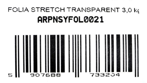 FOLIA STRETCH TRANSPARENT 3 KG FOLIA STRETCH TRANSPARENT 3 KG