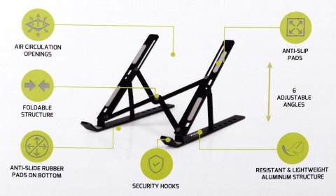 Podstawka pod laptop PORT DESIGNS 901107 Podstawka pod laptop PORT DESIGNS 901107