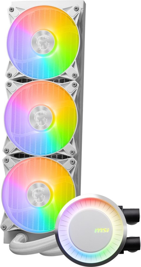Chłodzenie wodne MSI MAG CORELIQUID E360 WHITE Chłodzenie wodne MSI MAG CORELIQUID E360 WHITE