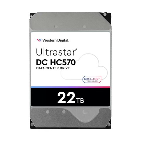 Dysk serwerowy HDD Western Digital Ultrastar DC HC570 WUH722222AL5204 (22 TB; 3.5"; SAS) Dysk serwerowy HDD Western Digital Ultrastar DC HC570 WUH722222AL5204 (22 TB; 3.5"; SAS)