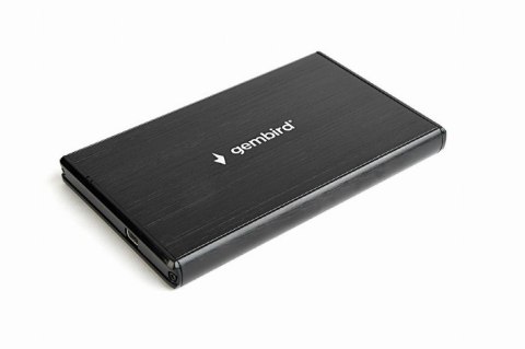 Obudowa na dysk GEMBIRD EE2-U3S-3 (2.5"; USB 3.0; Aluminium, Plastik; kolor czarny) Obudowa na dysk GEMBIRD EE2-U3S-3 (2.5"; USB 3.0; Aluminium, Plastik; kolor czarny)