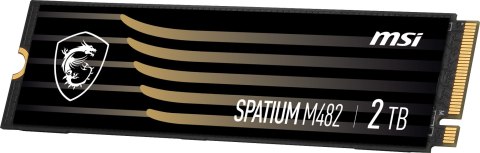 Dysk SSD MSI SPATIUM M482 2TB PCIe 4.0 NVMe M.2 2280 Dysk SSD MSI SPATIUM M482 2TB PCIe 4.0 NVMe M.2 2280