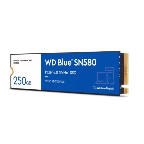 Dysk SSD WD Blue SN580 250GB M.2 NVMe WDS250G3B0E Dysk SSD WD Blue SN580 250GB M.2 NVMe WDS250G3B0E