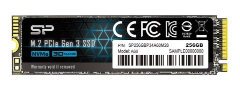 SSD Silicon Power Ace A60 256GB PCIe Gen 3x4 bulk SSD Silicon Power Ace A60 256GB PCIe Gen 3x4 bulk