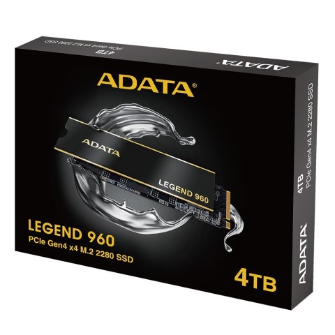 Dysk SSD ADATA LEGEND 960 4TB M.2 2280 PCIe Gen3x4 Dysk SSD ADATA LEGEND 960 4TB M.2 2280 PCIe Gen3x4