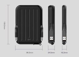 Dysk zewnętrzny HDD Silicon Power Armor A66 (5TB; 2,5