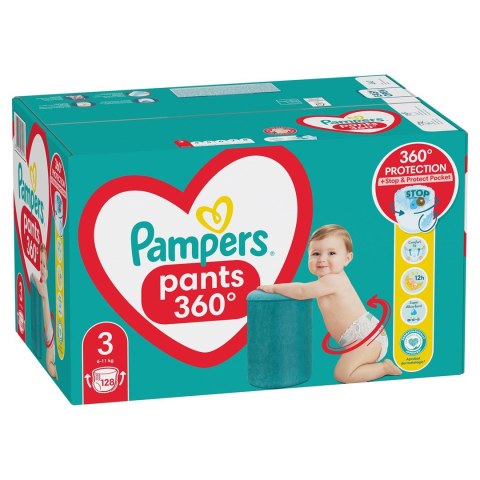 PAMPERS Pieluchomajtki MB Rozm 3, 6-11kg, 128szt PAMPERS Pieluchomajtki MB Rozm 3, 6-11kg, 128szt