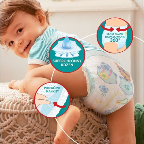PAMPERS Pieluchy MTH Rozm 3, 6-11kg, 204szt. PAMPERS Pieluchy MTH Rozm 3, 6-11kg, 204szt.