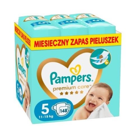 Pampers Pieluchy Premium Monthly Box S5 148 Pampers Pieluchy Premium Monthly Box S5 148