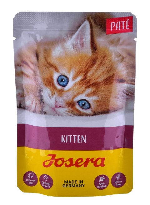 JOSERA Pate Kurczak i marchew - mokra karma dla kociąt - saszetka - 85 g JOSERA Pate Kurczak i marchew - mokra karma dla kociąt - saszetka - 85 g