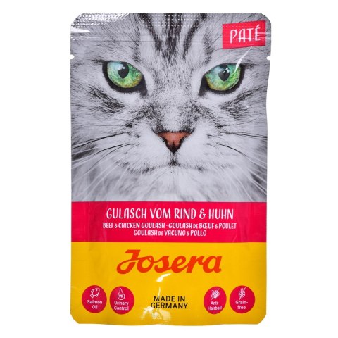 JOSERA Pate gulasz kurczak z wołowiną - mokra karma dla kota - 85 g JOSERA Pate gulasz kurczak z wołowiną - mokra karma dla kota - 85 g