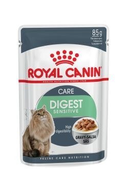 ROYAL CANIN FHN Digest Sensitive w sosie - mokra karma dla kota dorosłego - 12x85g ROYAL CANIN FHN Digest Sensitive w sosie - mokra karma dla kota dorosłego - 12x85g