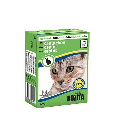 BOZITA Mięsne kawałki z królikiem w galaretce 370g BOZITA Mięsne kawałki z królikiem w galaretce 370g