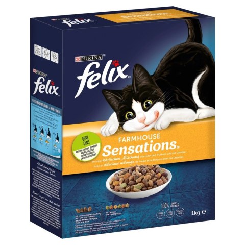 Purina FELIX Farmhouse Sensations Kurczak 1kg Purina FELIX Farmhouse Sensations Kurczak 1kg